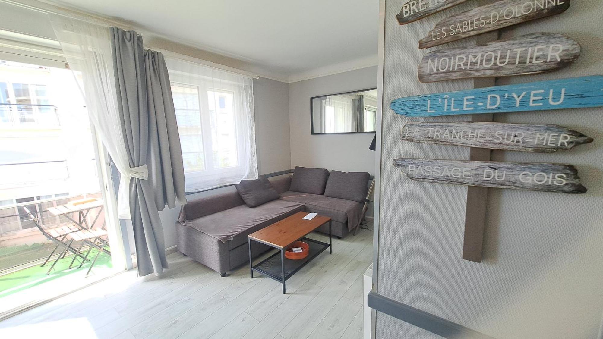 Couchant Radieux Appartement 2 Pieces 4 Personnes Vue Mer Saint-Jean-de-Monts Exterior photo